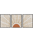 Blazing sun