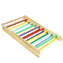 Foldable Wooden Climbing Triangle Indoor by LJGDeals