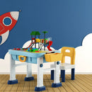 6-in-1 Kids Activity Table Set with Chair by LJGDeals