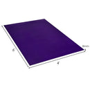 Large Yoga Mat 6' x 4' x 8 mm Thick Workout Mats by LJGDeals