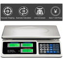 66 lbs Electronic Price Computing Scale with LCD Screen Display by LJGDeals