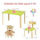 3 Piece Kids Wooden Activity Table and 2 Chairs Set by LJGDeals