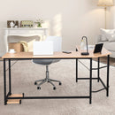 L Shaped Desk Corner Computer Desk PC Laptop Gaming Table Workstation by LJGDeals
