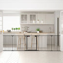 115 Inch Length 5 Panel Adjustable Wide Fireplace Fence by LJGDeals
