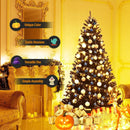 7.5 Feet Hinged Artificial Halloween Christmas Tree by LJGDeals