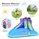 Inflatable Water Park Mighty Bounce House with Pool and 780W Blower by LJGDeals