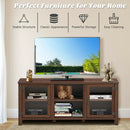 TV Stand Entertainment Center for TVs up to 65 Inch with Storage Cabinets by LJGDeals