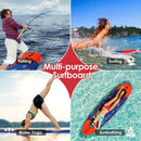 6 Feet Surfboard with 3 Detachable Fins by LJGDeals