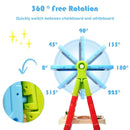 Height Adjustable Kids Art Easel Magnetic Double Sided Board by LJGDeals