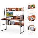 47-Inch Computer Desk Writing Study Table Workstation by LJGDeals
