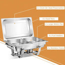 2 Packs Stainless Steel Chafing Dish by LJGDeals