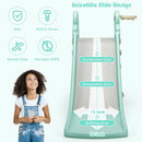 3-in-1 Kids Climber Slide Play Set with Basketball Hoop and Ball by LJGDeals