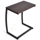 Steel Frame C-shaped Sofa Side End Table-Coffee by LJGDeals
