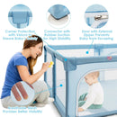 Baby Playpen Extra Large Kids Activity Center Safety Play-Blue by LJGDeals