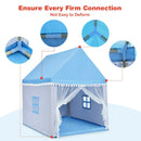 Kids Play Tent Large Playhouse Children Play Castle Fairy Tent Gift with Mat by LJGDeals