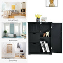 Bathroom Floor Cabinet Side Storage Cabinet with 3 Drawers and 1 Cupboard by LJGDeals