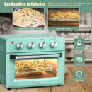 19 Qt Dehydrate Convection Air Fryer Toaster Oven with 5 Accessories-Green by DirectDeals