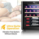 21 Bottle Compressor Wine Cooler Refrigerator with Digital Control by LJGDeals