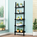 5-Tier Wall-leaning Ladder Shelf Display Rack for Plants and Books by LJGDeals