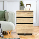 3-Drawer Mobile File Cabinet for Home Office by LJGDeals