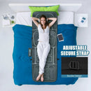 Foldable Massage Mat with Heat and 10 Vibration Motors by LJGDeals