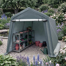 Outdoor Storage Shed 8.3 x 14 Ft with Roll-Up Zipper Door by LJGDeals