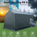 Outdoor Storage Shed 8.3 x 14 Ft with Roll-Up Zipper Door by LJGDeals