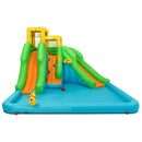 Inflatable Water Park Bounce House with Climbing Wall without Blower by LJGDeals