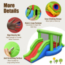 Inflatable Dual Slide Basketball Game Bounce House Without Blower by LJGDeals