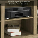 Rustic TV Stand Entertainment Center Storage Cabinet by LJGDeals