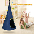40 Inch Kids Nest Swing Chair Hanging Hammock Seat for Indoor Outdoor by LJGDeals