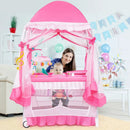 Portable Baby Playpen Crib Cradle with Carring Bag-Pink by LJGDeals