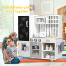 Wooden Pretend Play Kitchen Sets with Simulated Sound by LJGDeals