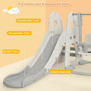 6 in 1 Toddler Slide and Swing Set with Ball Games by LJGDeals
