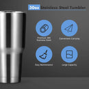 Travel Mug Double Wall Stainless Steel by LJGDeals
