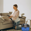 18V Wet Dry Vacuum 2.7 Gal 4 Peak HP Cordless Shop Vac 2.0 AH Battery-Blue by LJGDeals