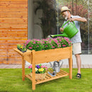 Elevated Planter Box Kit with 8 Grids and Folding Tabletop by LJGDeals