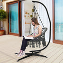 Solid Steel C Hammock Frame Stand by LJGDeals