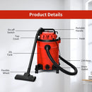 3 in 1 6.6 Gallon 4.8 Peak HP Wet Dry Vacuum Cleaner with Blower by DirectDeals