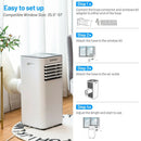 Portable Air Conditioner 10000 BTU Evaporative Air Cooler Dehumidifier-White by LJGDeals