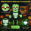 8.4 Feet Tall Halloween Inflatable Decoration Blow up Frankenstein Decoration by LJGDeals