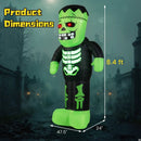8.4 Feet Tall Halloween Inflatable Decoration Blow up Frankenstein Decoration by LJGDeals