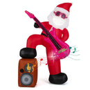 8.4 ft Inflatable Santa Claus with Sound-synced Light Effect and LED Lights by LJGDeals