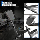 Multi-Functional Adjustable Full Body Exercise Weight Bench by LJGDeals