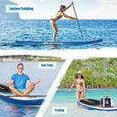 11-Feet Inflatable Paddle Board with Carry Bag by LJGDeals