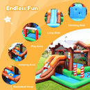 Kids Inflatable Bounce House Jumping Castle Slide Climber Bouncer Without Blower by LJGDeals