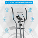 Elliptical Magnetic Cross Trainer with LCD Monitor and Pulse Sensor by LJGDeals