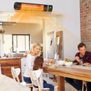 1500W Outdoor Electric Patio Heater with Remote Control by LJGDeals
