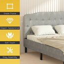 Queen Upholstered Headboard with Adjustable Heights by LJGDeals