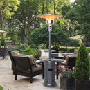 Outdoor Heater Propane Standing LP Gas Steel with Table by LJGDeals